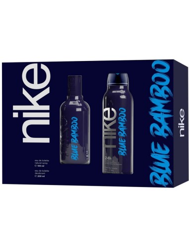 NIKE SET MAN EDT BLUE BAMBOO VAP 100 ML + DEO SPRAY 200 ML