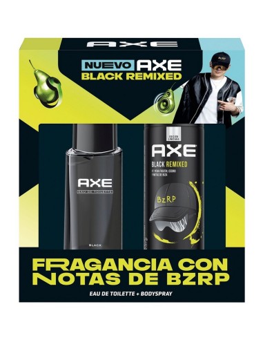 AXE SET COLONIA BLACK REMISED VAP 75 ML + DEO SPRAY 150 ML