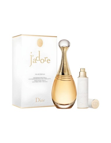 Estuche de regalo Dior J'adore con perfume de 100 ml y vaporizador de viaje recargable de 10 ml