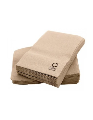 SERVILLETA MINI SERVIS TISSU NATURAL 200 UDS 17X17 CM