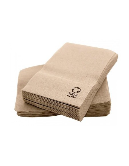 SERVILLETA MINI SERVIS TISSU NATURAL 200 UDS 17X17 CM