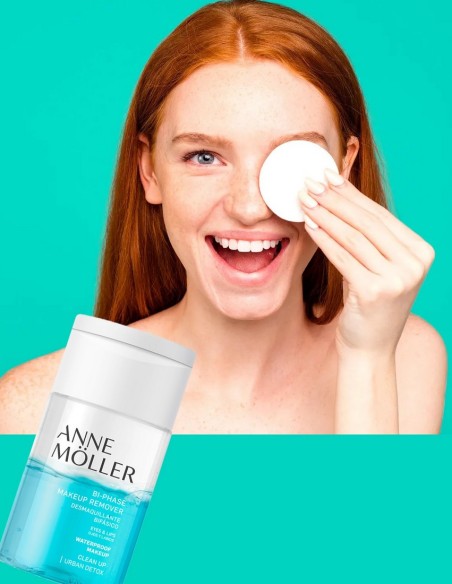 ANNE MOLLER DESMAQUILLANTE DE OJOS Y LABIOS BIFASICO 100 ML