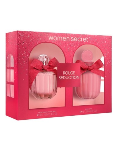 WOMEN SECRET ROUGE SEDUCTION EDP VAP 100 ML + BODY 200 ML