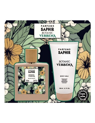 ESENCIAS DE SAPHIR COLONIA FEMME VAP 100 ML + BODY 150 ML VERBENA