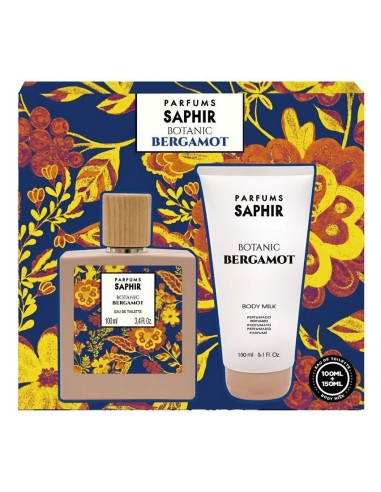 ESENCIAS DE SAPHIR COLONIA FEMME VAP 100 ML + BODY 150 ML BERGAMOT