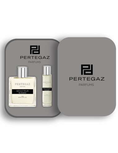 PERTEGAZ SET HOMBRE SEDUCTEUR EDP VAP 100 ML +  EDP VAP 30 ML + CAJA LATA