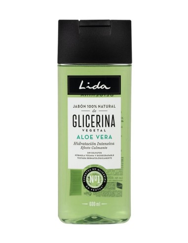 LIDA JABON LIQUIDO 600 ML ALOE VERA