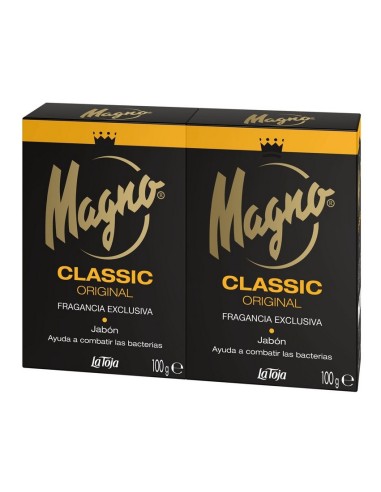 MAGNO JABON DE MANOS PASTILLA 2 X 100 GRS