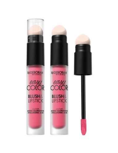 DH EASY COLOR COLORETE Y LABIAL 2 EN 1 CON ESPONJA DIFUMINADORA 03