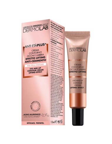 DERMOLAB FACIAL ANTIEDAD PLUS CONTORNO OJOS Y LABIOS 15 ML