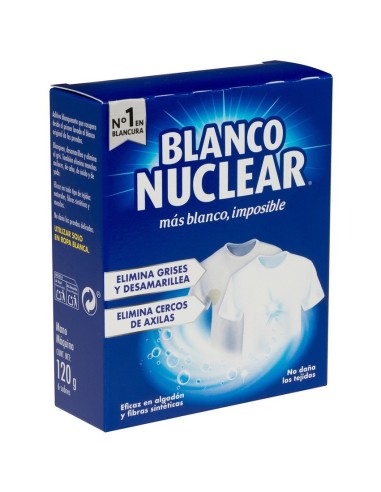 BLANCO NUCLEAR ROPA 6 SOBRES 120 GRS.