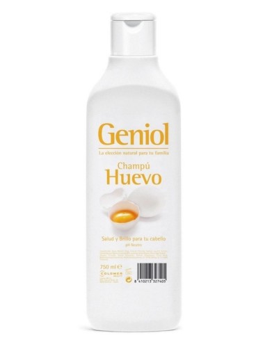 GENIOL Champú de Huevo 750 ml - Cuidado Capilar en Drolim.com