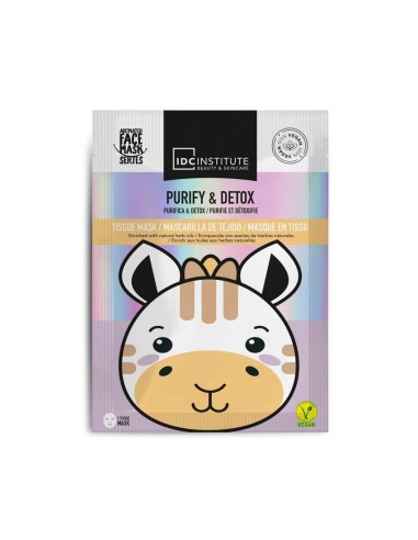 IDC INSTITUTE MASCARILLA TISSUE GIRAFFE  PURIFY