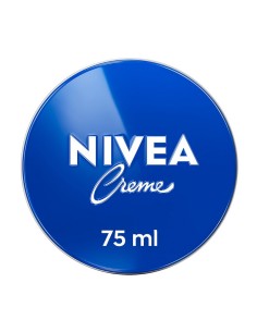 NIVEA Crema Hidratante Lata Azul 75 ml - Hidratación Intensa