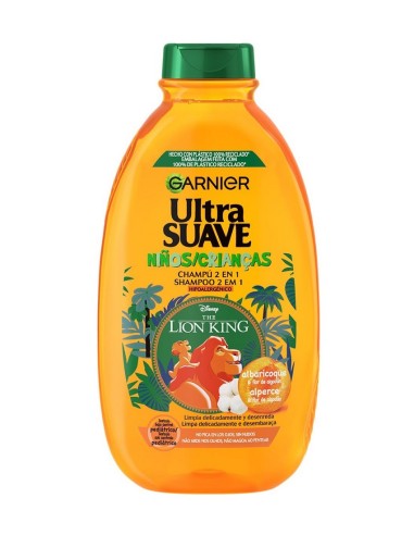 ULTRA SUAVE CHAMPU NIÑOS 2EN1 MELOCOTON 400 ML