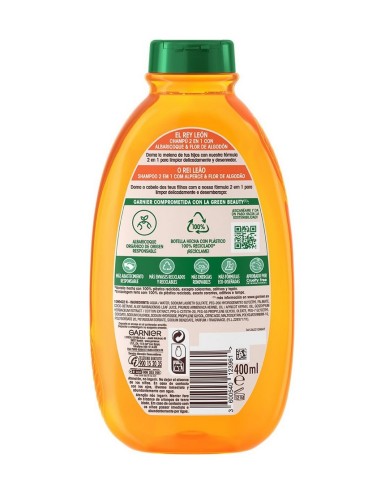 Champú Albaricoque flor de algodón 400 ml