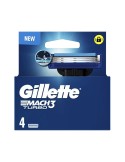 GILLETTE MACH3 CARGADOR TURBO 4 UDS RECAMBIO