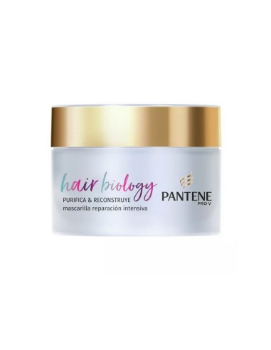 PANTENE MASCARILLA HAIR BIOLOGY PURIFICA & REPARA 160 ML