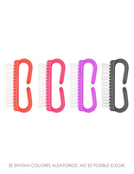 CEPILLO DE UÑAS PUAS NYLON CON ASA 9 CM.