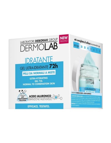 DERMOLAB FACIAL GEL ULTRA HIDRATANTE 72H NORMAL A MIXTA 50 ML