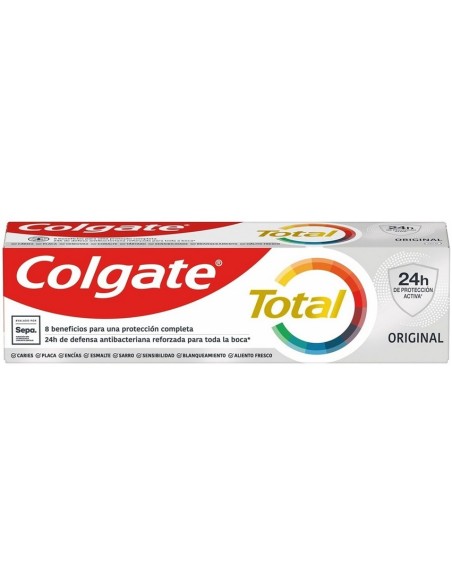 Pasta dentífrica Colgate Total Original 75ml protección 24h.