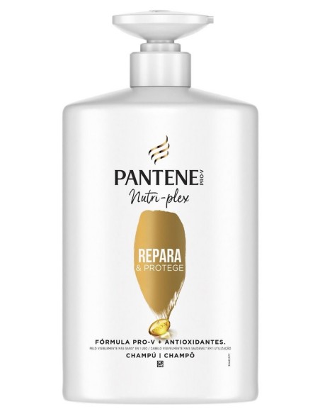 Pantene Champú Repara y Protege 1L con dosificador para cabello dañado