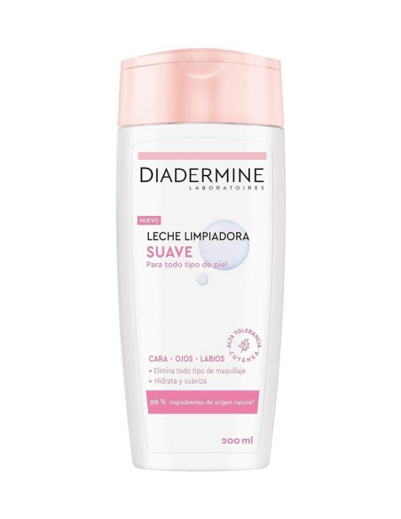 Diadermine Leche Limpiadora Suave Todo Tipo de Piel 200 ml