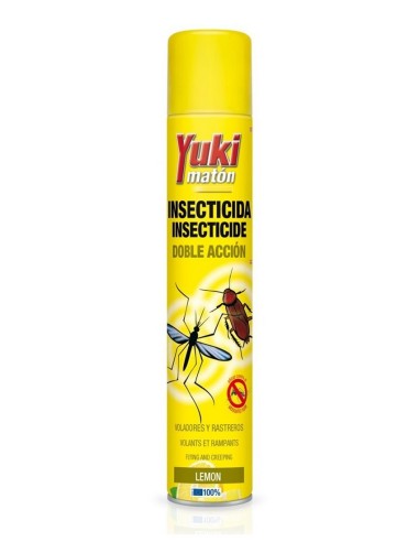 YUKI MATON INSECTICIDA DOBLE ACCION PERF. LIMON 1000 CC