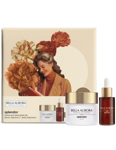 BELLA AURORA SPLENDOR 10 DIA 50 ML + SERUM VIT.C 30 ML