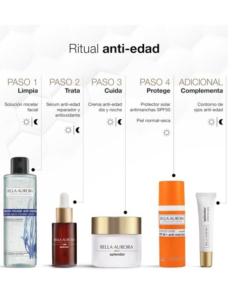 BELLA AURORA SPLENDOR 10 NOCHE ANTI-EDAD 50 ML