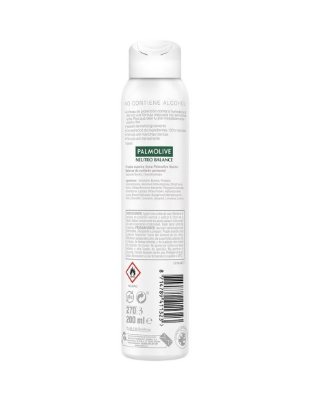 Envase desodorante Tacto Puro sin alcohol