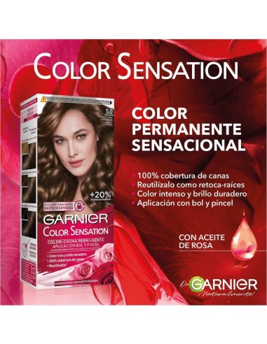 Garnier Color Sensation 5, cobertura total y color brillante