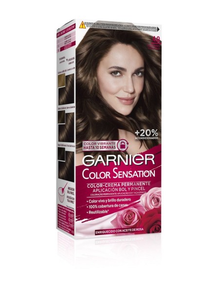Tinte capilar Color Sensation 4 Castaño permanente