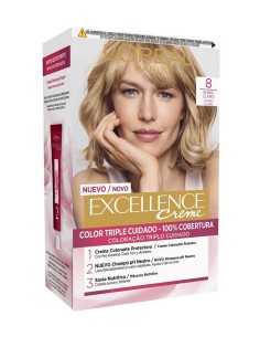 EXCELLENCE CREME TINTE CAPILAR 8 RUBIO CLARO