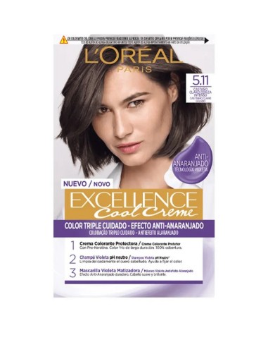 EXCELLENCE EXCELLENCE CREME 5.11 CASTAÑO CLARO CENIZA INTENSO