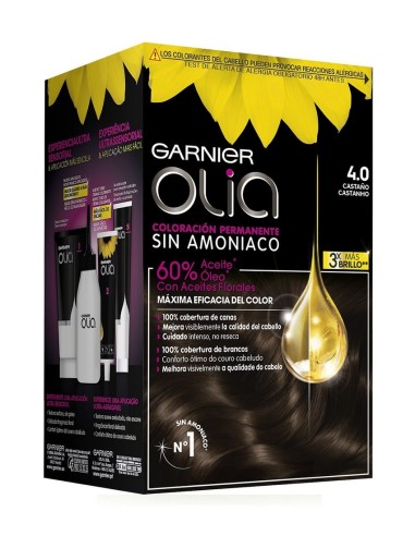 OLIA TINTE SIN AMONIACO 4 CASTAÑO