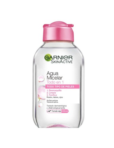 GARNIER AGUA MICELAR 100 ML TODO TIPO DE PIEL (VIAJE)