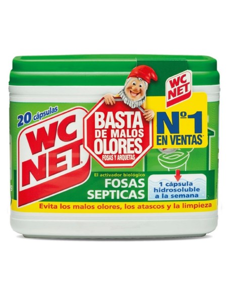 WC NET FOSAS SEPTICAS 20 BOLSITAS 360 GRS