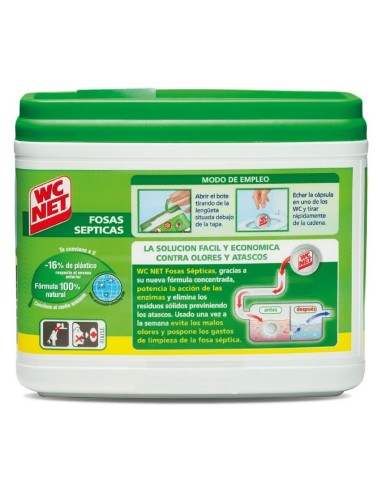 WC NET FOSAS SEPTICAS 20 BOLSITAS 360 GRS