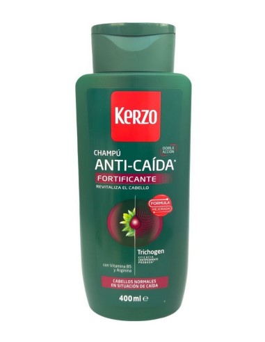 KERZO CHAMPU 400 ML ANTI-CAIDA FORTIFICANTE CABELLO NORMAL