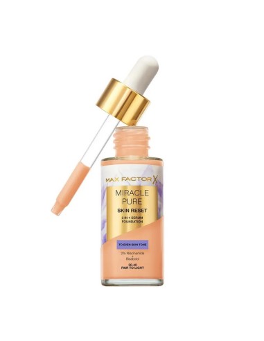 MF MAQUILLAJE MIRACLE PURE SERUN CON COLOR 30-40 FAIR TO LIGHT