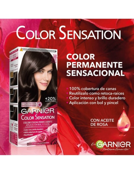 COLOR SENSATION TINTE CAPILAR 3 CASTAÑO OSCURO