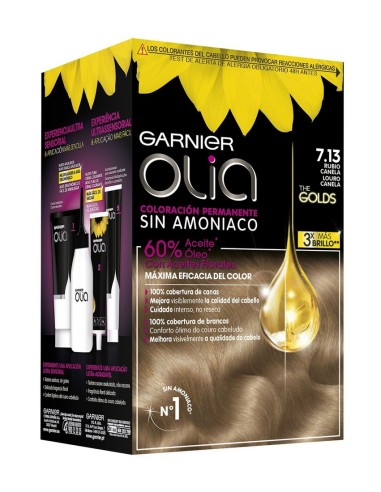 OLIA TINTE SIN AMONIACO 7.13 RUBIO CANELA