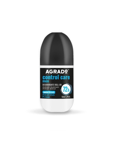 AGRADO DESODORANTE ROLL-ON 50ML MEN CONTROL CARE