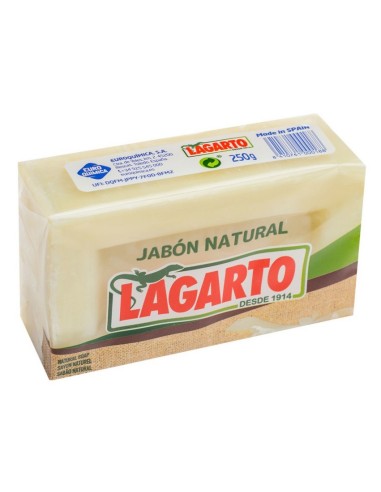 LAGARTO JABON DE ROPA PASTILLA 1 X 250 GRS