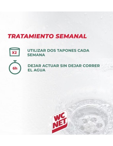 Limpia Tuberías Agentes Biológicos WC NET 1L | Drolim