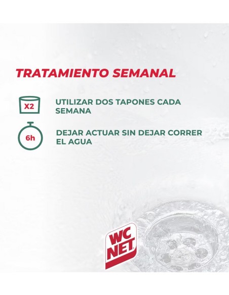 Limpia Tuberías Agentes Biológicos WC NET 1L | Drolim