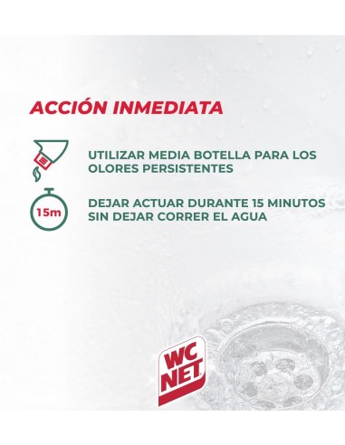 Limpia Tuberías Agentes Biológicos WC NET 1L | Drolim
