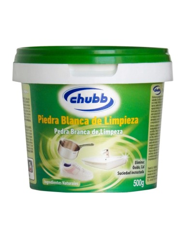 CHUBB PIEDRA BLANCA DE LIMPIEZA UNIVERSAL 500 GRS