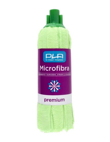 FREGONA MICROFIBRA TIRAS VERDES PLA PREMIUM (PLA)